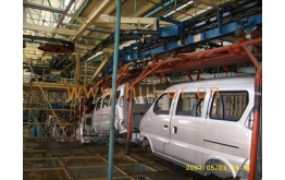 Automobiles paint production line